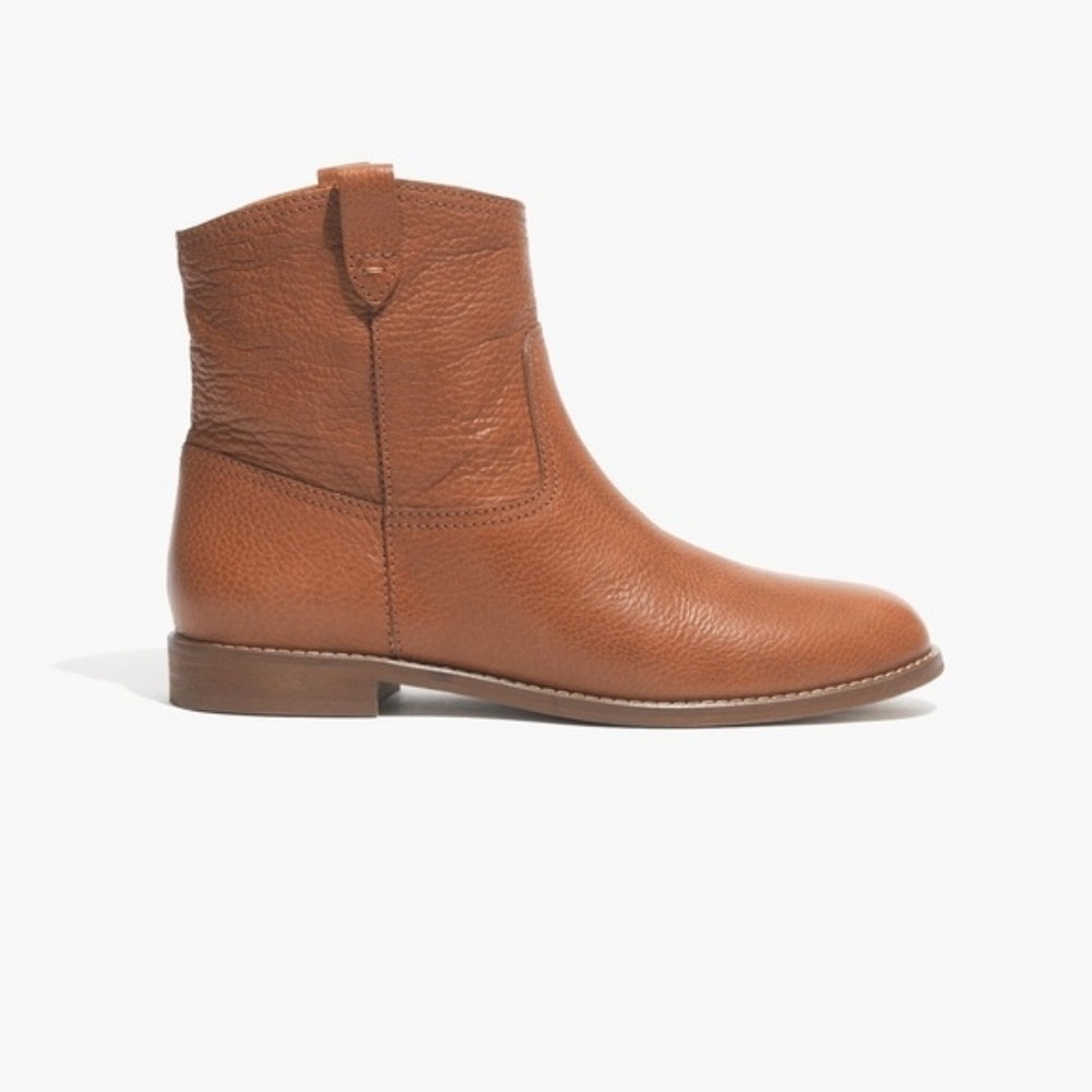 Madewell The Otis Pull On Boot in English Saddle Brown Size 9 1/2